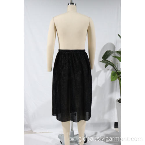 Polyester Dress Latest Long Skirt Design Polyester A-Line Petticoat Skirt Manufactory